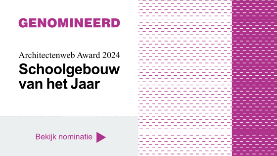Nominatie Architectenweb Awards 2024